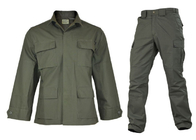 La resistencia de rasgón de BDU Camo uniforma verde del OD del negro CVC5050 o de color caqui militar proveedor