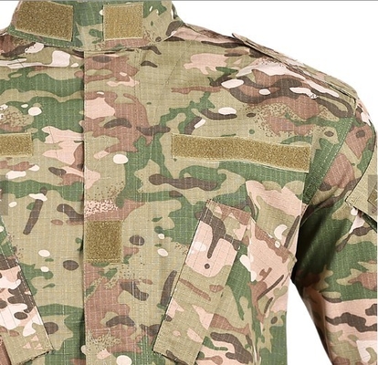 Uniforme estándar americano del entrenamiento militar del poliéster del algodón el 65% de los uniformes militares el 35% de los E.E.U.U.
