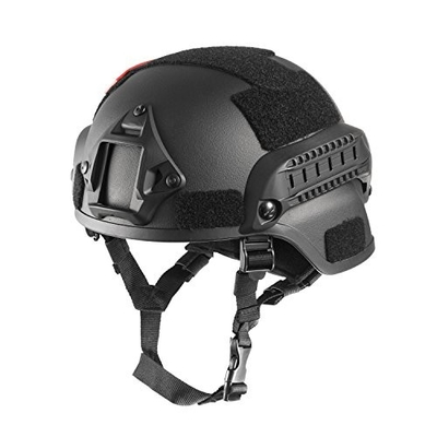 Protección auditiva balística táctica del casco de la seguridad del negro MICH Airsoft de China Xinxing NIJ IIIA