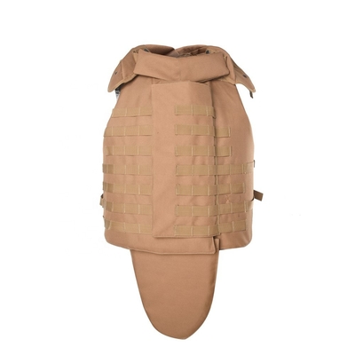 Confortable chaleco táctico militar a prueba de balas con cierre de botón y ajuste ajustable