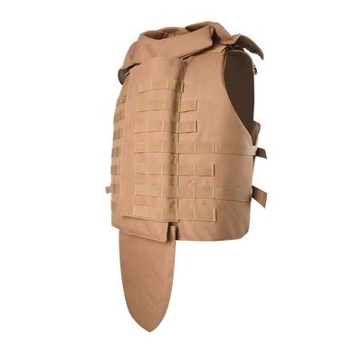 Vestido antibalas táctico militar con botón ajustable 9mm/.44 Balas con almohadilla de trauma suave