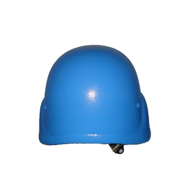 El peso ligero rápido militar balístico azul del casco de UHMWPE modificó para requisitos particulares