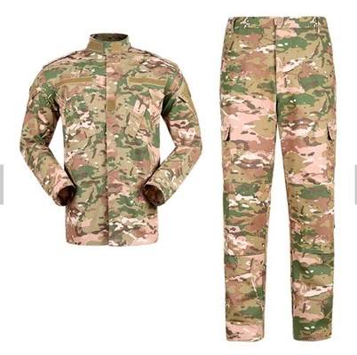 Tamaño de encargo ULTRAVIOLETA anti del TC 65/35 uniforme de la tela cruzada del ACU del ejército del camuflaje de Omán