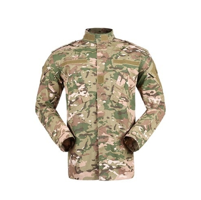 Tamaño de encargo ULTRAVIOLETA anti del TC 65/35 uniforme de la tela cruzada del ACU del ejército del camuflaje de Omán