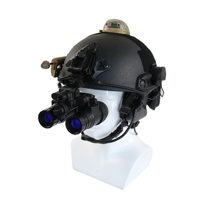 El casco táctico militar de larga distancia del Headwear montó los prismáticos de las gafas de la visión nocturna