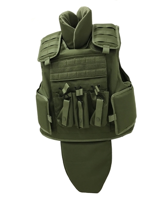 NIJ IIIA+ Chaleco antibalas de armadura pesada de alta protección Color camuflaje