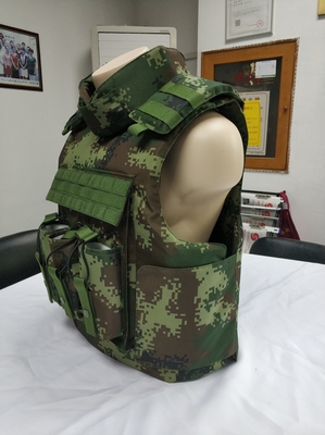 Chaleco táctico a prueba de balas militar de nylon con almohadilla suave de protección NIJ IIIA/III/IV