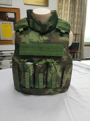 Chaleco táctico a prueba de balas militar de nylon con almohadilla suave de protección NIJ IIIA/III/IV