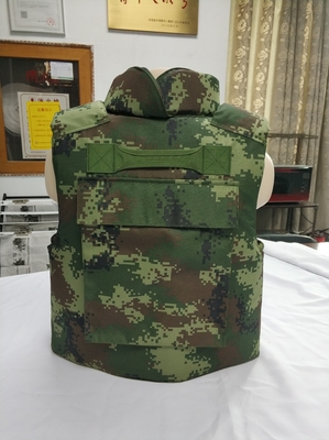 Chaleco táctico a prueba de balas militar de nylon con almohadilla suave de protección NIJ IIIA/III/IV