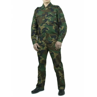 Vestido táctico militar impermeable antistatico a prueba de polvo Material de algodón Vestido de protección de seguridad