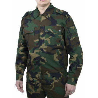Vestido táctico militar impermeable antistatico a prueba de polvo Material de algodón Vestido de protección de seguridad