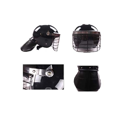 Vestido táctico militar con visera de cuello EPS y visera de cabeza PC de 2,5 mm Tamaño 58-62 mm
