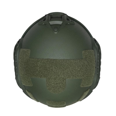 Casco balístico táctico negro con resistencia al impacto Protección balística / características impermeables