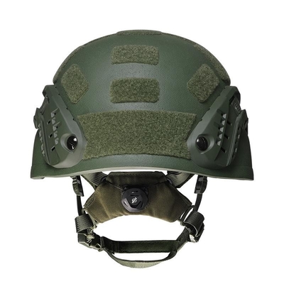 Casco balístico táctico negro con resistencia al impacto Protección balística / características impermeables
