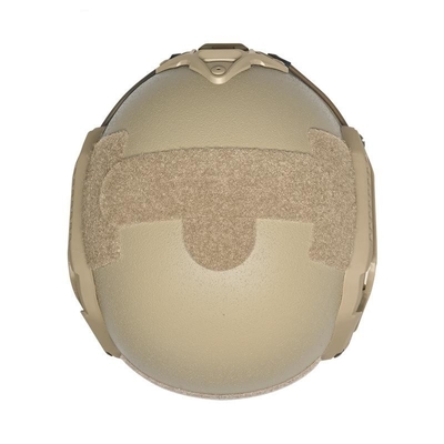 NIJ Nivel IIIA Casco balístico táctico negro antibacteriano con protección antibalas