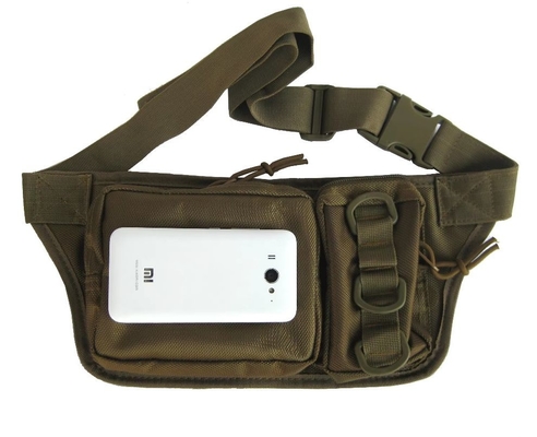 Camuflaje bolso de pecho resistente al agua Equipo ligero de tela para senderismo