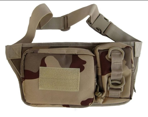 Camuflaje bolso de pecho resistente al agua Equipo ligero de tela para senderismo