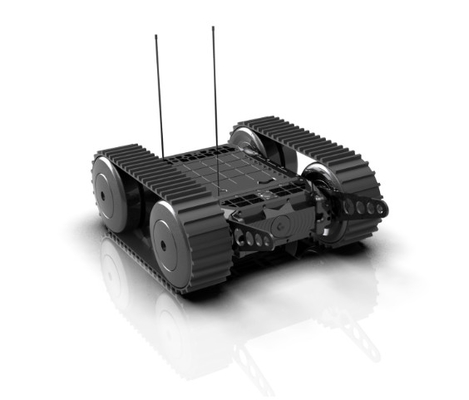 Durabilidad Robot militar de eliminación de explosivos diseñado para soportar condiciones extremas