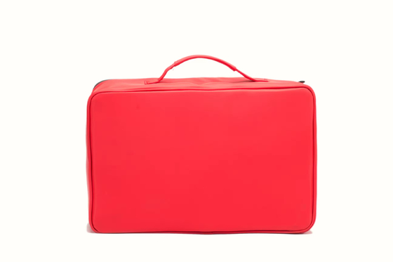 Bolso de primeros auxilios de color rojo Compacto ligero y lleno de suministros esenciales Bolso de primeros auxilios Bolso médico