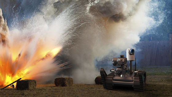 70*49*18 Robot Eod Militar Rendimiento inigualable Ancho de zanja cruzada de 400 mm