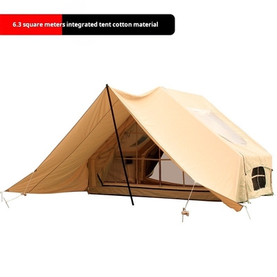 6.3 metros cuadrados Tour de auto-conducción espesado Camping impermeable carpa inflable al aire libre cabina inflable para el desierto