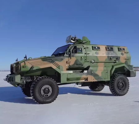 830KG Vehículo de seguridad blindado de peso completo de tiempo completo Tecnología de tracción en las cuatro ruedas