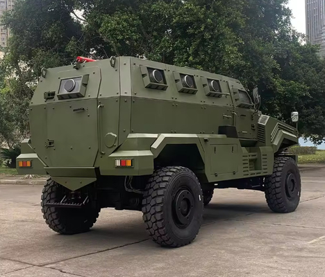 830KG Vehículo de seguridad blindado de peso completo de tiempo completo Tecnología de tracción en las cuatro ruedas
