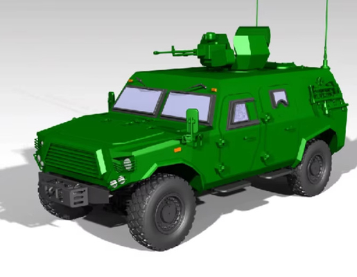 Vehículos blindados militares anfibios con cilindrada de motor de 800 cc