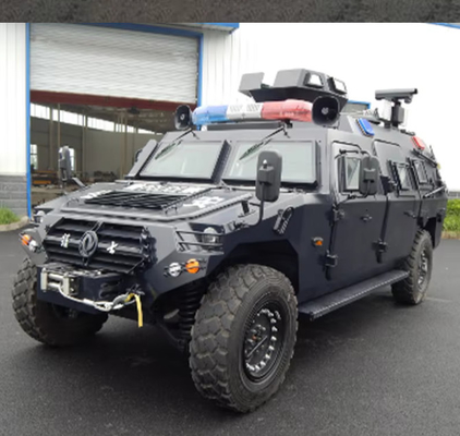 Vehículo blindado de control de disturbios de asalto 4X4 Crucero para patrulla fronteriza, comando de comunicaciones, asalto y otras tareas