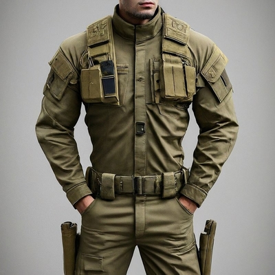 Vestido táctico militar profesional para una funcionalidad óptima