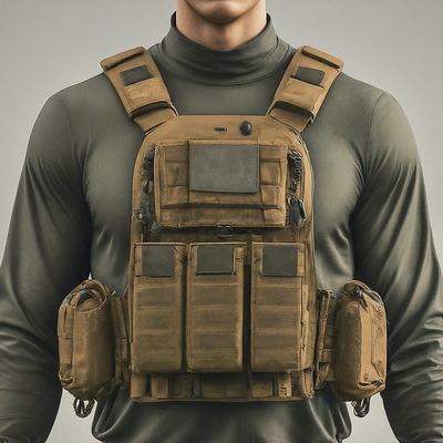 Vestido táctico militar versátil para diversas necesidades operativas