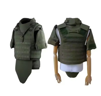 Equipo táctico de seguridad Molle System Vestido de transporte de tela de Oxford Vestido táctico con placa de blindaje suave UHMWPE