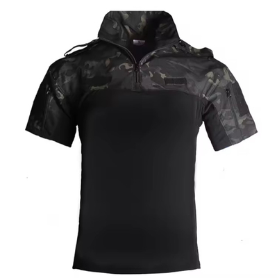 Uniforme táctico de manga corta traje táctico camuflaje ropa de deportes de verano de secado rápido al aire libre