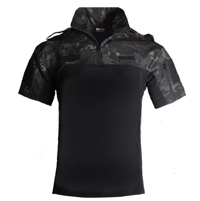 Uniforme táctico de manga corta traje táctico camuflaje ropa de deportes de verano de secado rápido al aire libre