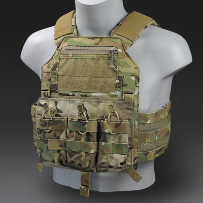 PTG Venta caliente Cordura chaleco portador de placas de nylon chaleco táctico de combate chaleco táctico camuflado con estilo CP CPC