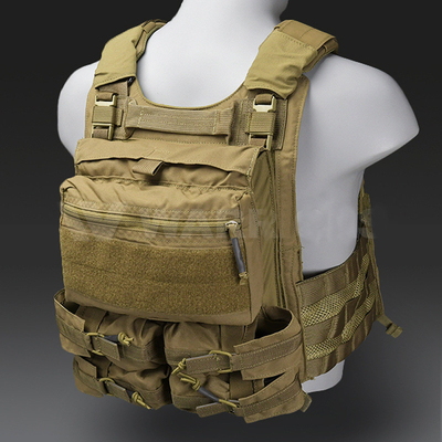 PTG Venta caliente Cordura chaleco portador de placas de nylon chaleco táctico de combate chaleco táctico camuflado con estilo CP CPC
