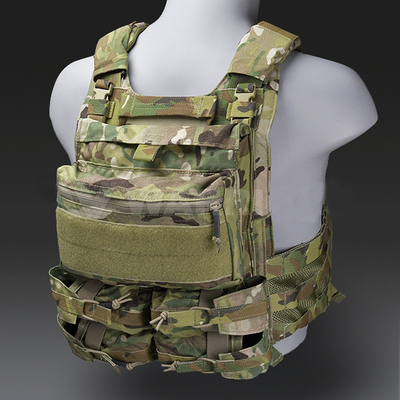 PTG Venta caliente Cordura chaleco portador de placas de nylon chaleco táctico de combate chaleco táctico camuflado con estilo CP CPC