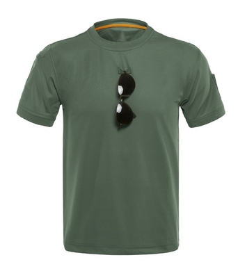 Camiseta táctica de secado rápido de verano ropa transpirable manga corta táctica