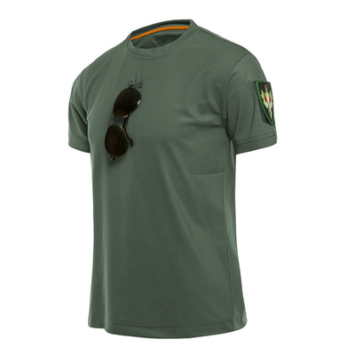Camiseta táctica de secado rápido de verano ropa transpirable manga corta táctica