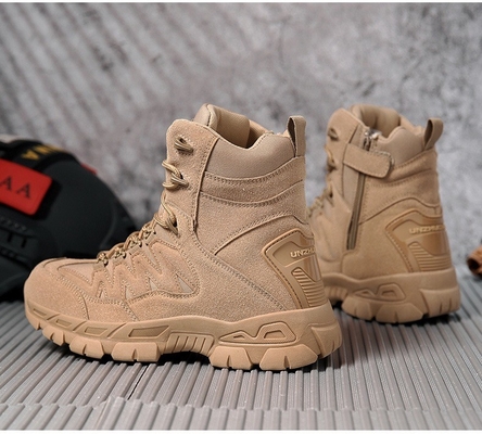 Botas tácticas para hombres Botas de senderismo Botas especiales de combate en el desierto Botas de combate al aire libre Eva Diy Botas de invierno