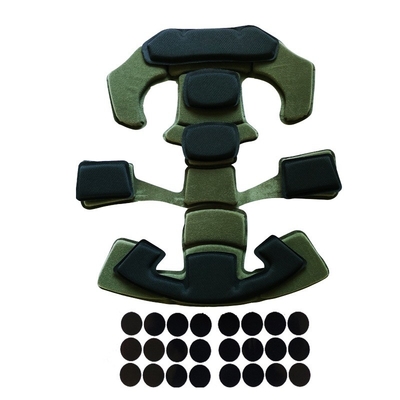 Equipo táctico Wendy almohadillas interior de comodidad kit de relleno de protección de género 4 espuma de memoria esponja para FAST MICH PASGT