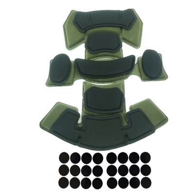 Equipo táctico Wendy almohadillas interior de comodidad kit de relleno de protección de género 4 espuma de memoria esponja para FAST MICH PASGT