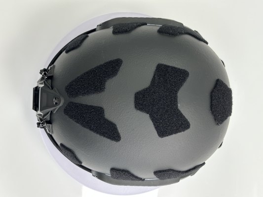 Casco balístico táctico NIJ IIIA UHWPE Color negro para hombres Entrenamiento militar táctico