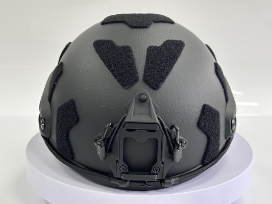 Casco balístico táctico NIJ IIIA UHWPE Color negro para hombres Entrenamiento militar táctico