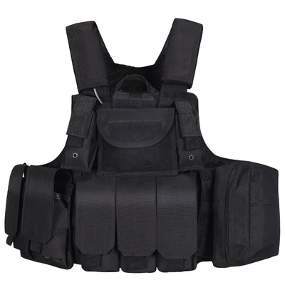 Respirabilidad Cintas de hombro ajustables chaleco balístico de combate para una protección eficaz de la armadura