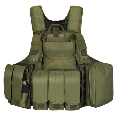 Respirabilidad Cintas de hombro ajustables chaleco balístico de combate para una protección eficaz de la armadura