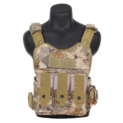 Vestido táctico fantasma multifuncional resistente al desgaste con panel a prueba de balas Traje de entrenamiento al aire libre Camuflaje de ocho piezas