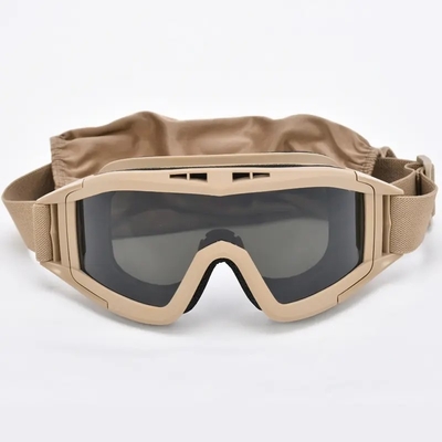Tacticak Equipo para exteriores Gafas de protección para los ojos Anti niebla Gafas de caza Ciclismo