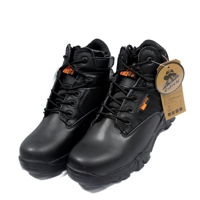 Botas masculinas tácticas impermeables para el aire libre Botas de desierto de combate Botas de senderismo de tobillo