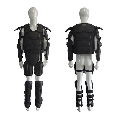 2024 Nuevo traje de defensa completa negro rígido retardante de llamas traje antidisturbios traje de seguridad traje antidisturbios